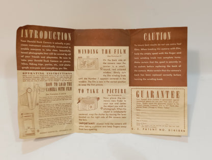 Donald's Duck Camera in the extraordinary original box (73018)