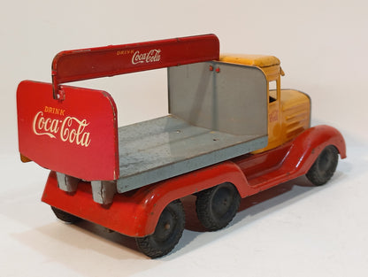 Göso Coca Cola Beverage Truck OVP Rare Picture Box (73039)