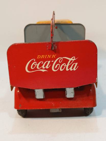 Göso Coca Cola Beverage Truck OVP Rare Picture Box (73039)