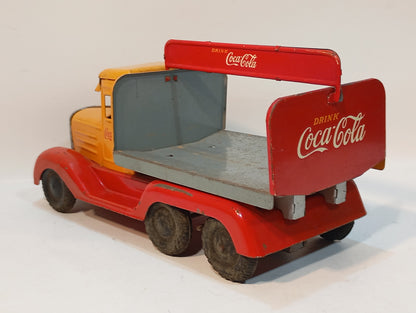 Göso Coca Cola Beverage Truck OVP Rare Picture Box (73039)