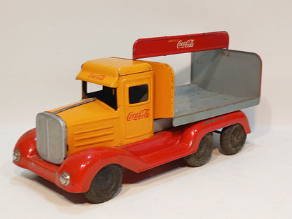 Göso Coca Cola Beverage Truck OVP Rare Picture Box (73039)