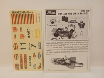 Schuco Montage Mclaren Art.225190 F1 OVP (73090)