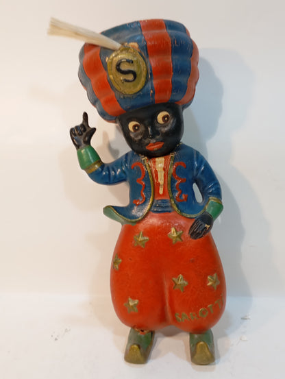 Sarotti Mohr Figuren Set Sammlerstück Zwei Sarotti Mohr Figuren selten Sarotti Mohr Figuren historisches Werbemotiv Sarotti Figuren Vintage Sammlung