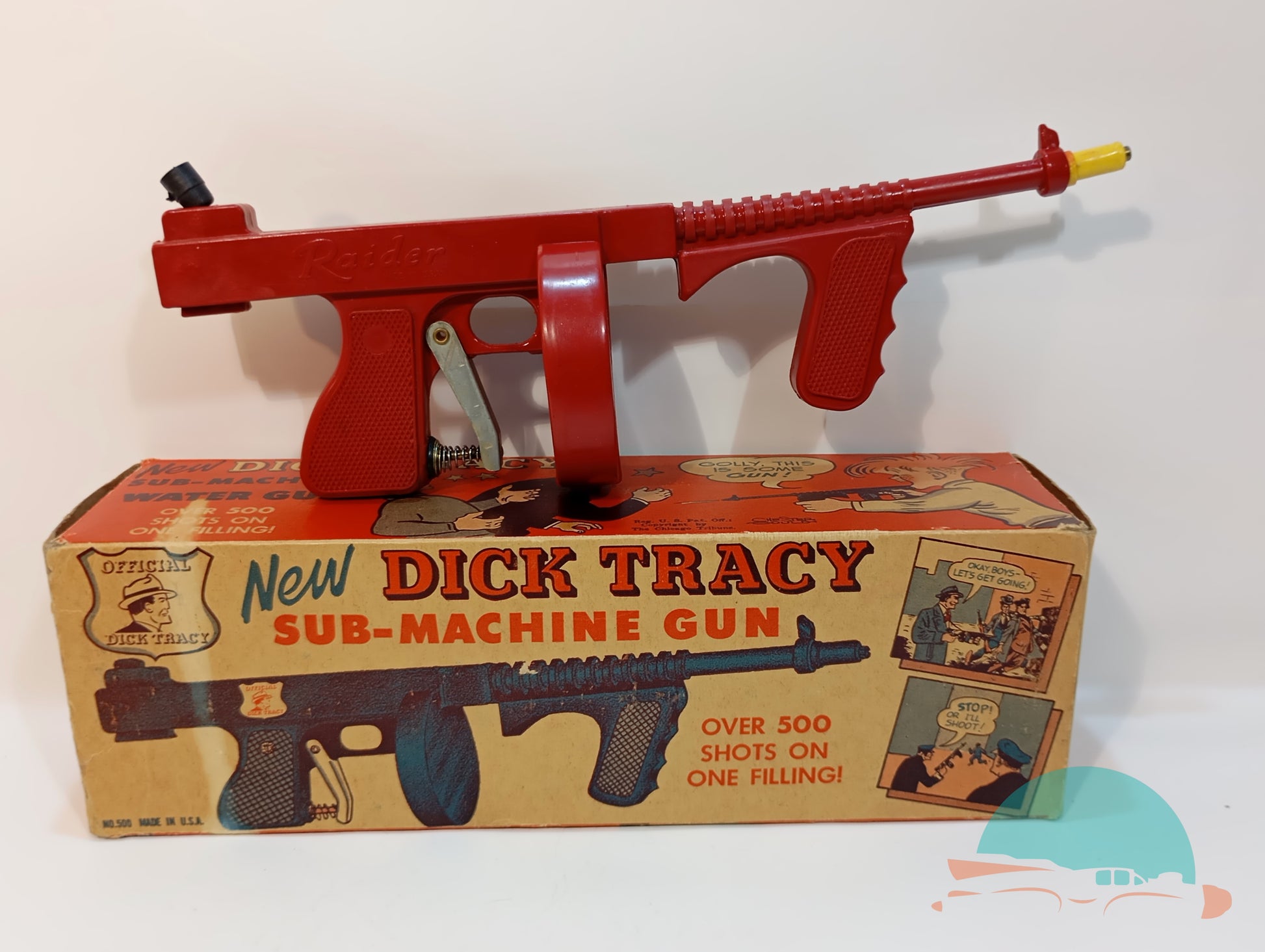 Raider Dick Tracey Sub Machine Gun in Originalverpackung