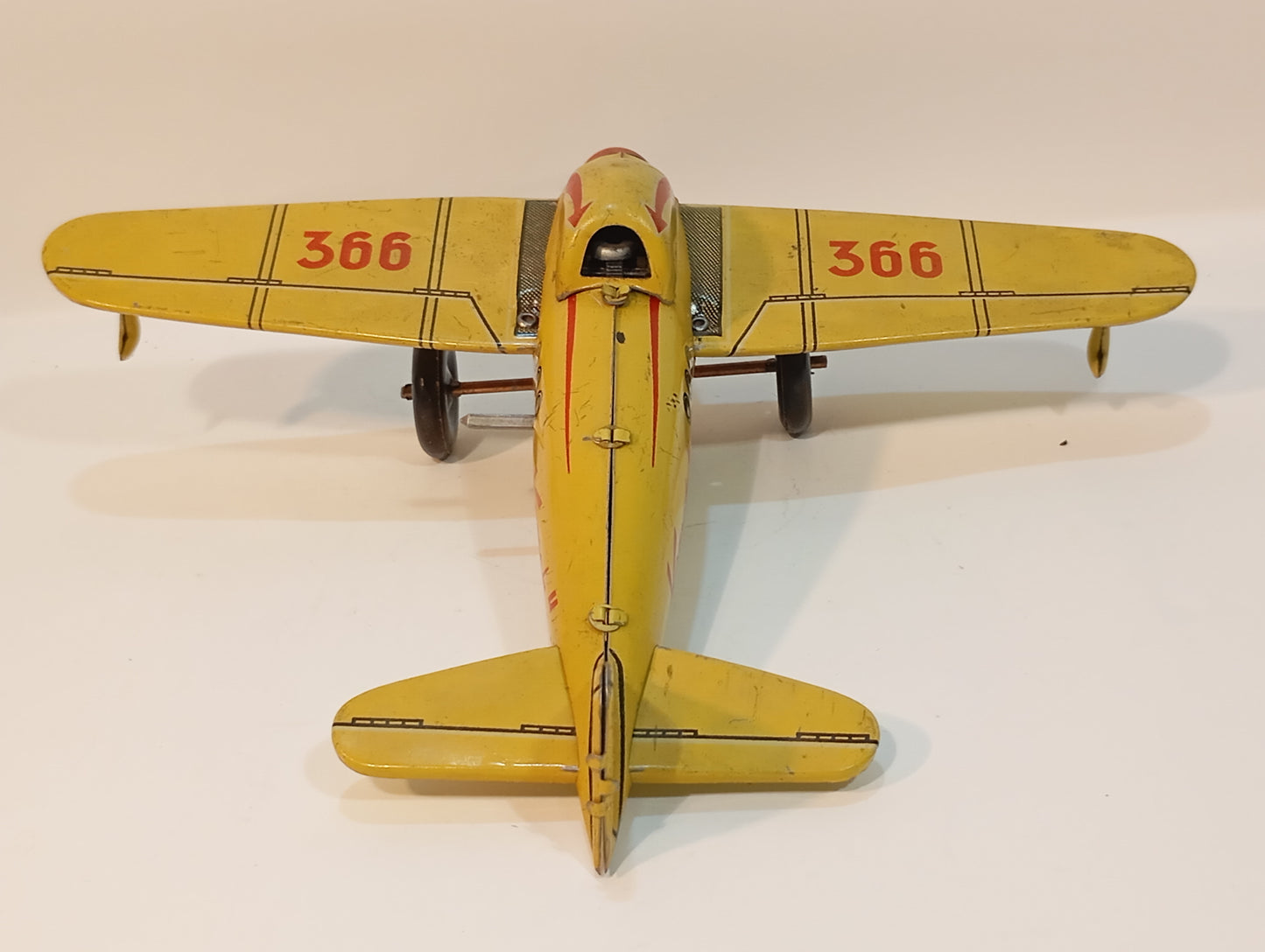Kellerman Blechflugzeug Nr. 366 "Komet" im Originalkarton (73107)