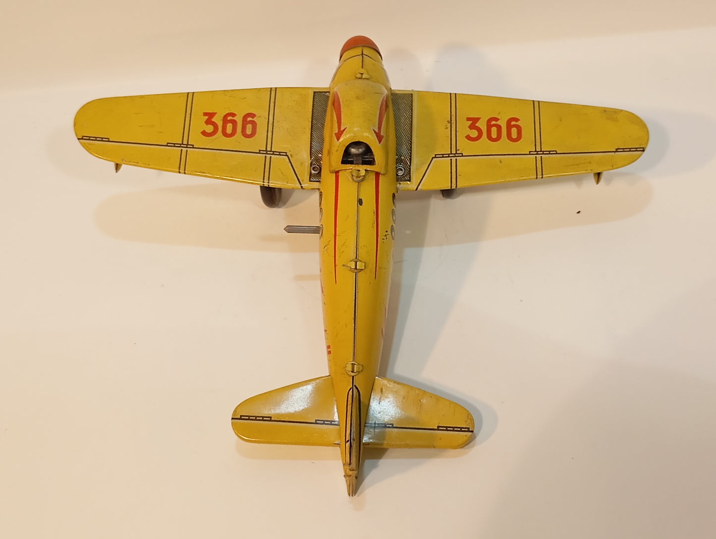 Kellerman Blechflugzeug Nr. 366 "Komet" im Originalkarton (73107)
