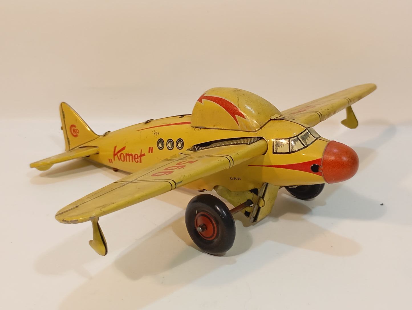 Kellerman Blechflugzeug Nr. 366 "Komet" im Originalkarton (73107)