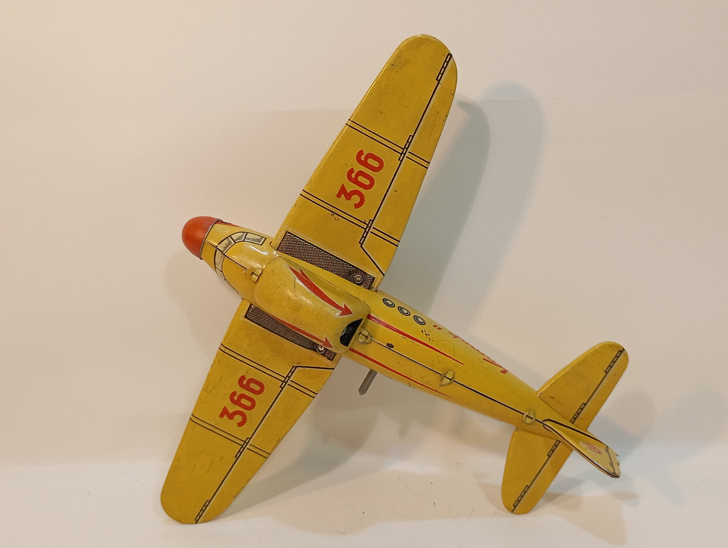 Kellerman Blechflugzeug Nr. 366 "Komet" im Originalkarton (73107)