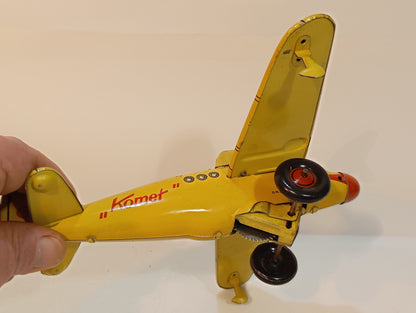 Kellerman Blechflugzeug Nr. 366 "Komet" im Originalkarton (73107)