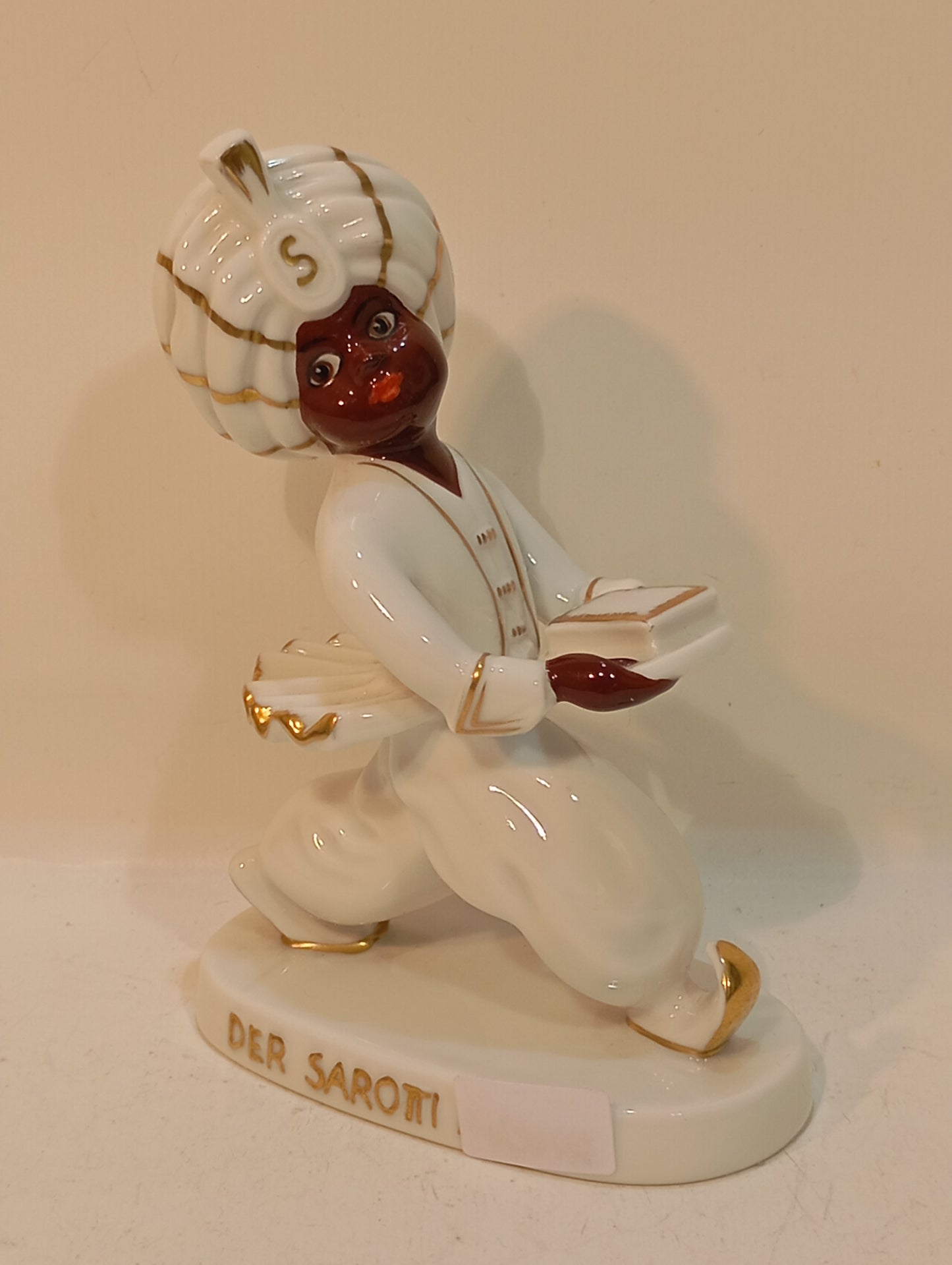 Rosenthal Sarotti Werbefigur mit der brauen Figur (73180)