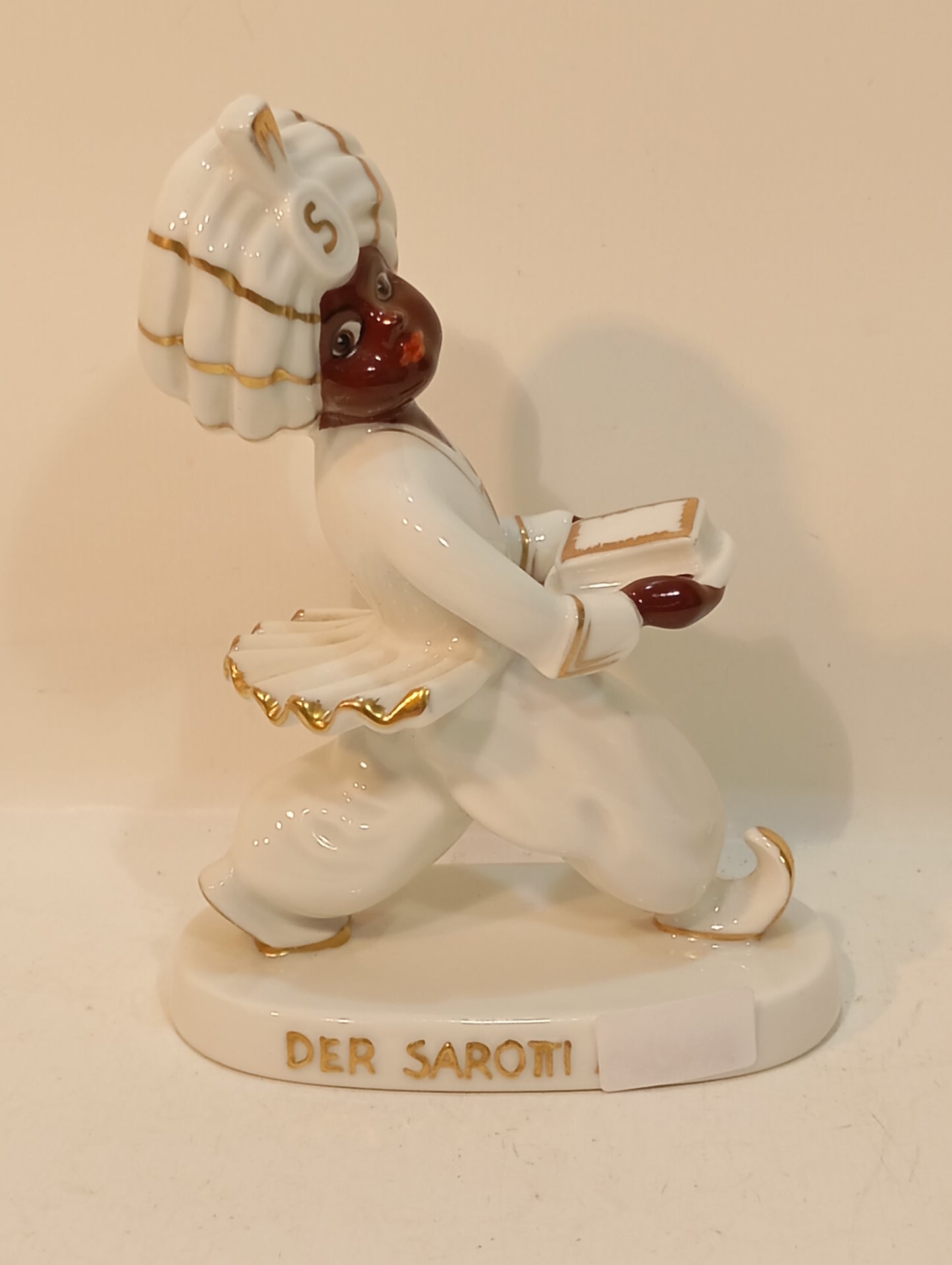 Rosenthal Sarotti Werbefigur mit der brauen Figur (73180)