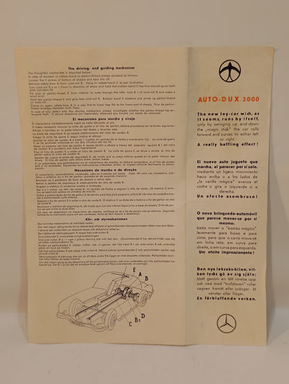 Dux 2000 Mercedes Benz 190 SL im Originalkarton