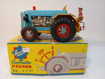 Gescha Super Combinat Tractor No. 717 in original box (71867)