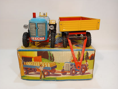 Gescha Super Combinat Tractor No. 717 in original box (71867)