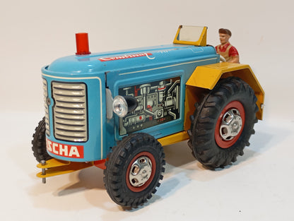 Gescha Super Combinat Tractor No. 717 in original box (71867)