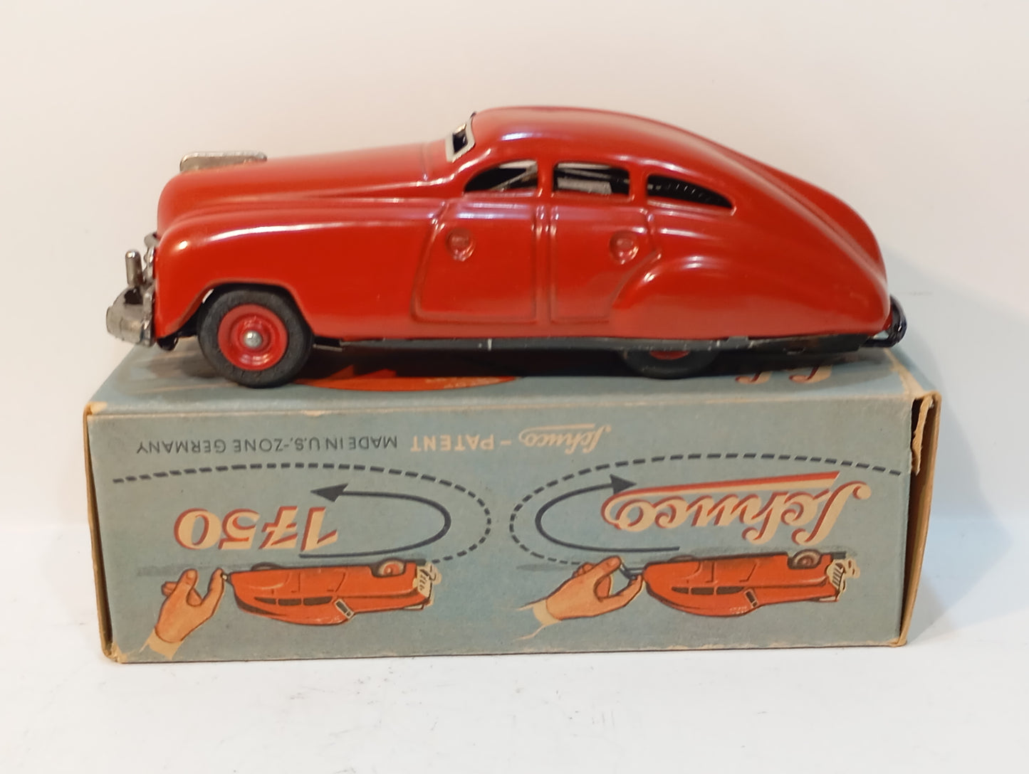Schuco Art. 1750 Garagenauto im Originalkarton (73258)