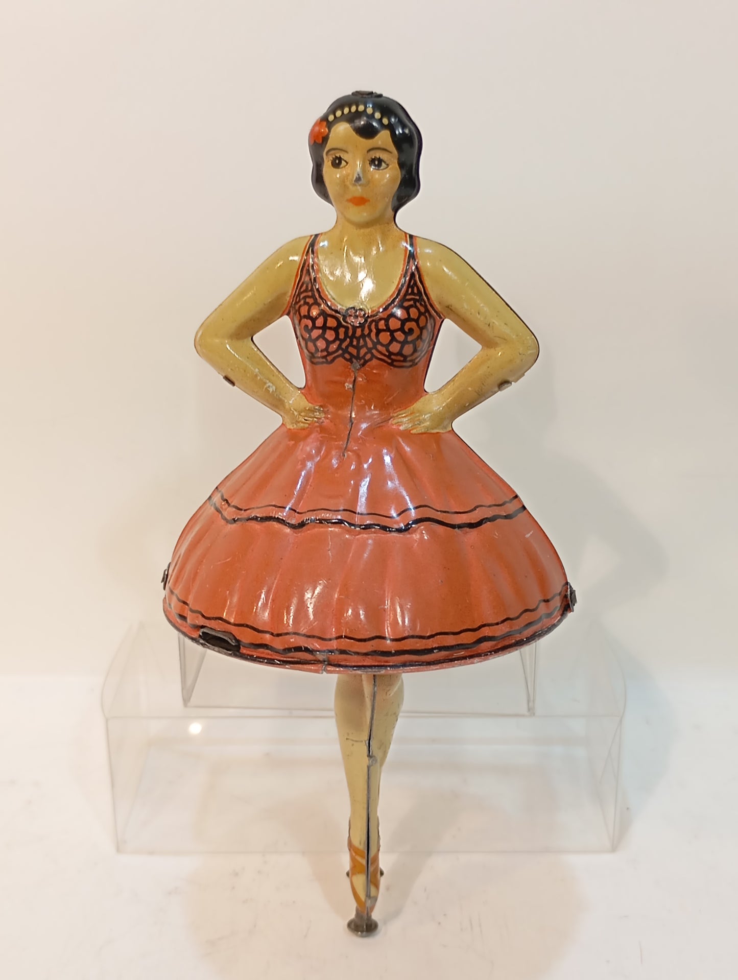 Gebrüder Einfalt ? Extrem seltene Tanzfigur im Originalkarton (73355)