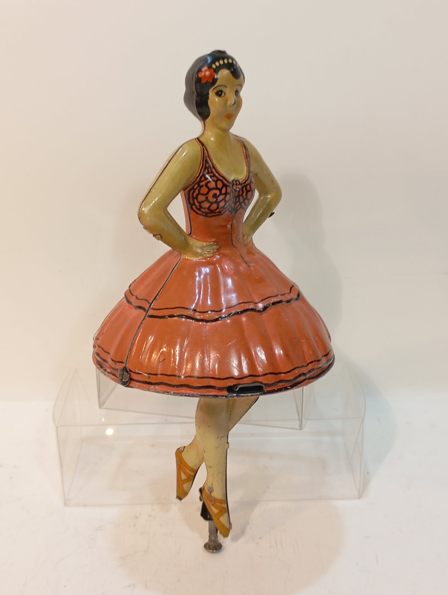 Gebrüder Einfalt ? Extrem seltene Tanzfigur im Originalkarton (73355)