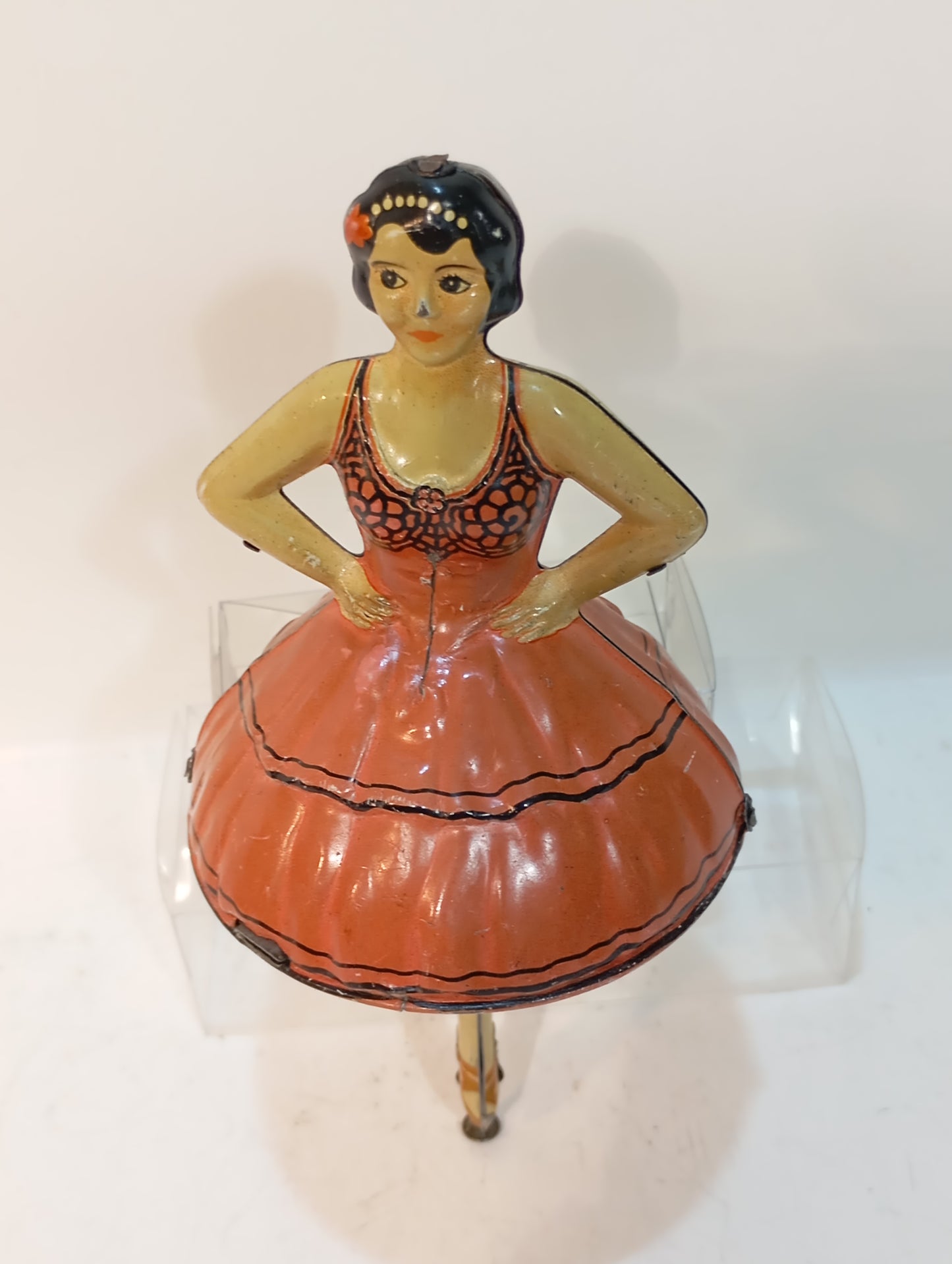 Gebrüder Einfalt ? Extrem seltene Tanzfigur im Originalkarton (73355)