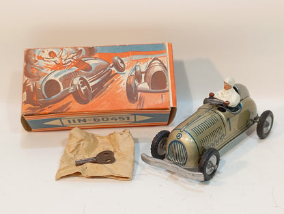 Lehmann Mercedes Silver Arrow racing car No. 11N-60451 in original box (73363)