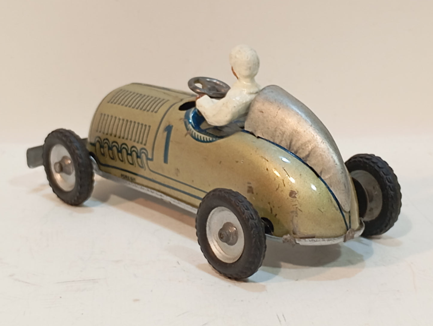 Lehmann Mercedes Silberpfeil Rennwagen Nr. 11N-60451 im Originalkarton (73363)