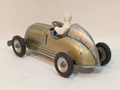 Lehmann Mercedes Silver Arrow racing car No. 11N-60451 in original box (73363)