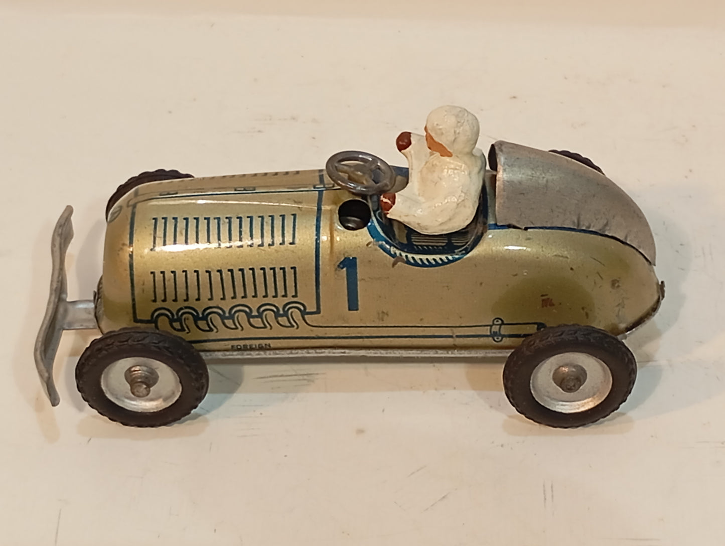 Lehmann Mercedes Silberpfeil Rennwagen Nr. 11N-60451 im Originalkarton (73363)