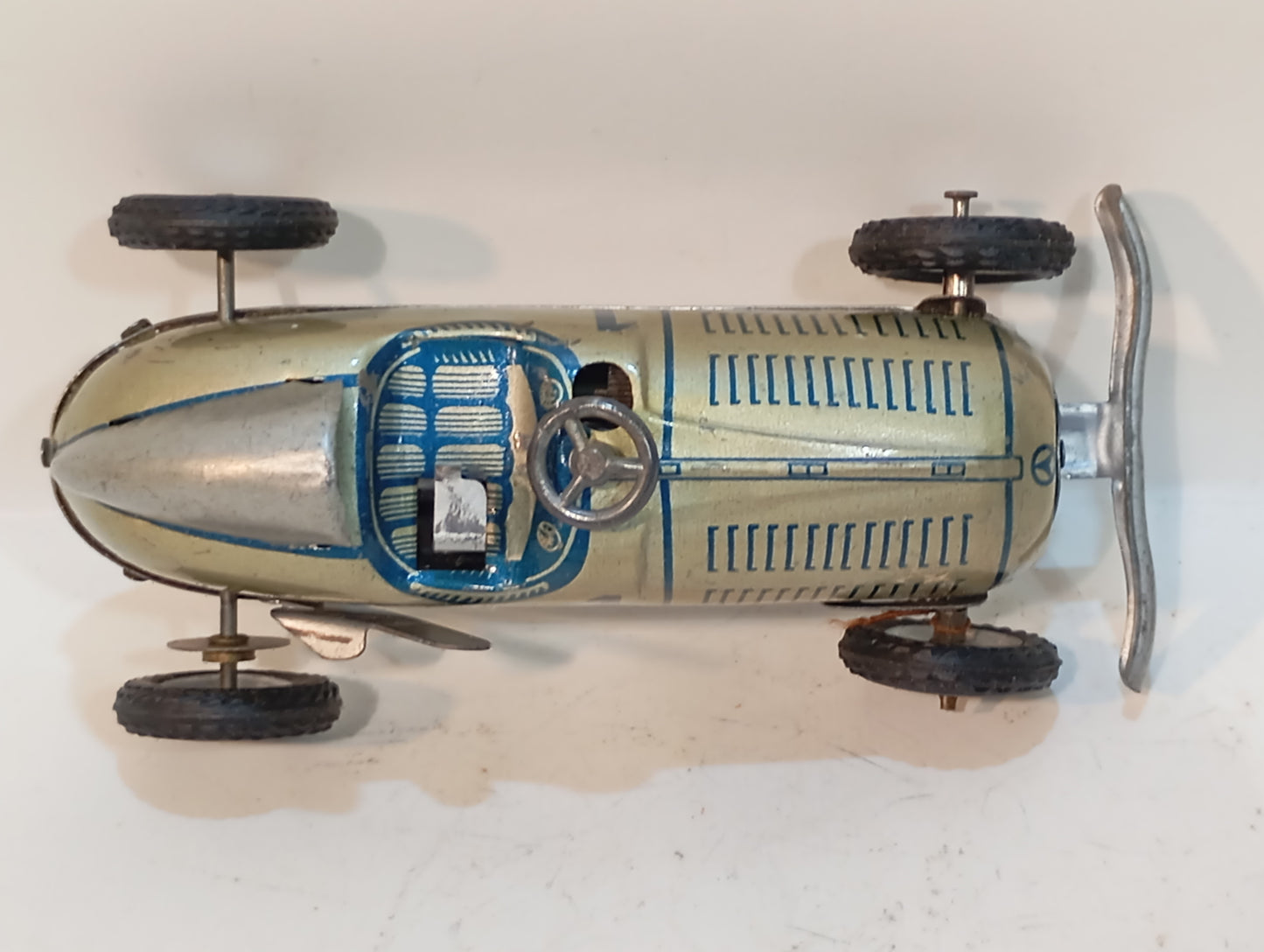 Lehmann Mercedes Silberpfeil Rennwagen Nr. 11N-60451 im Originalkarton (73363)