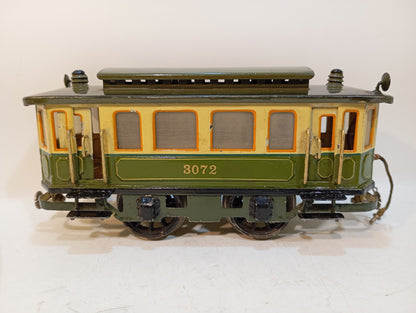 Märklin Spur 0 Straßenbahn 13070 und 13072 Anhänger (73439)