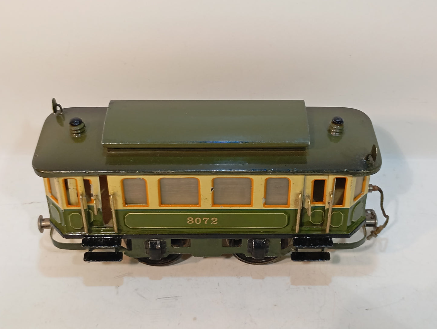 Märklin Spur 0 Straßenbahn 13070 und 13072 Anhänger (73439)