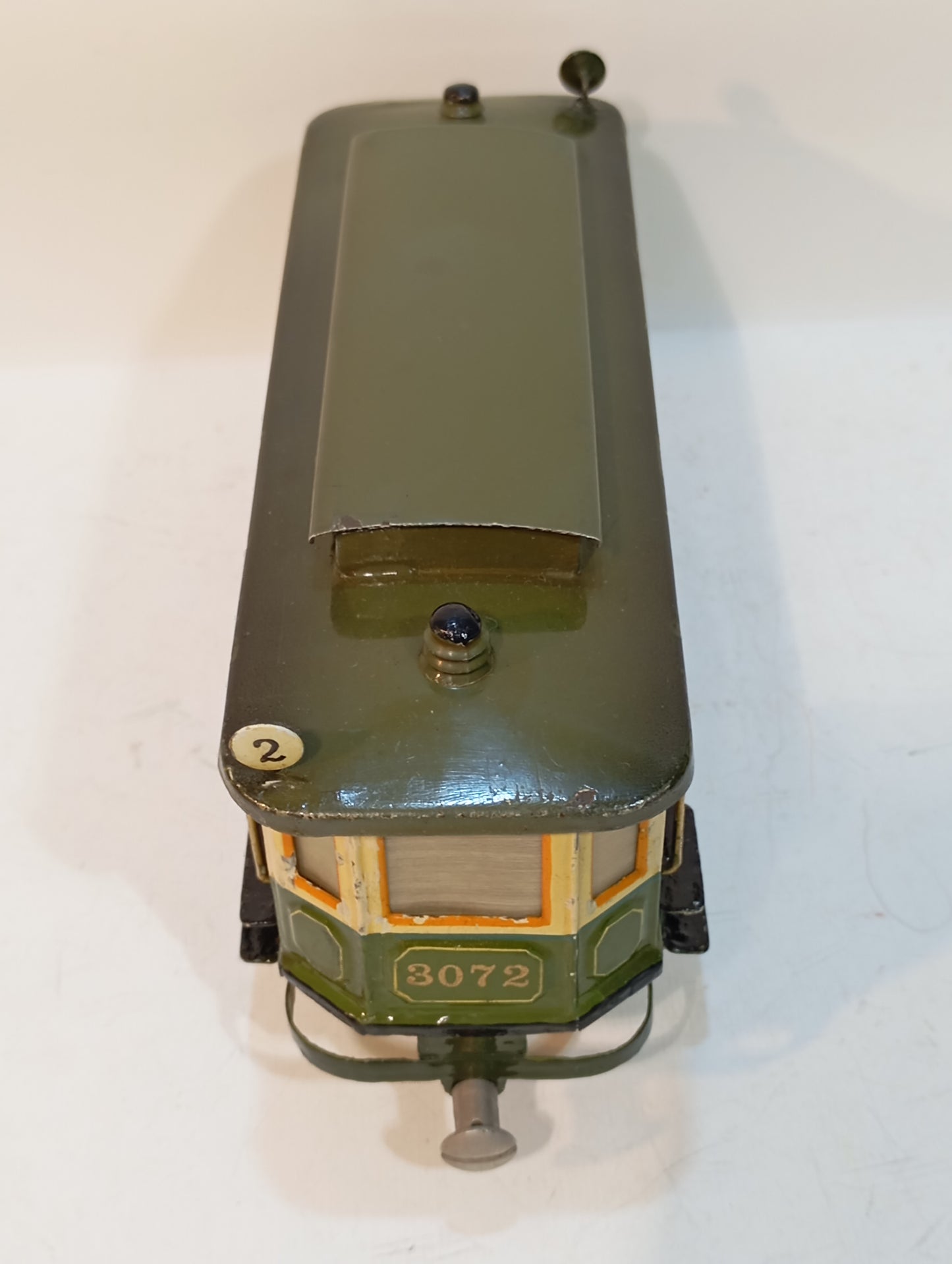 Märklin Spur 0 Straßenbahn 13070 und 13072 Anhänger (73439)