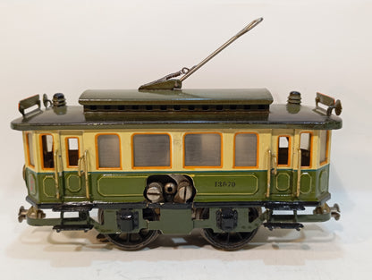 Märklin Spur 0 Straßenbahn 13070 und 13072 Anhänger (73439)