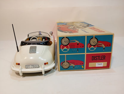 Distler Porsche 7500 Electro Matic belgische Polizei Version im Originalkarton (73419)