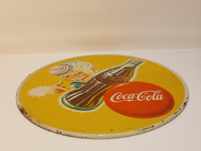 Coca-Cola Boy Blechschild (73341)