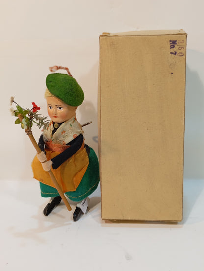 Schuco Traditional Costume Woman with Cane (73460)