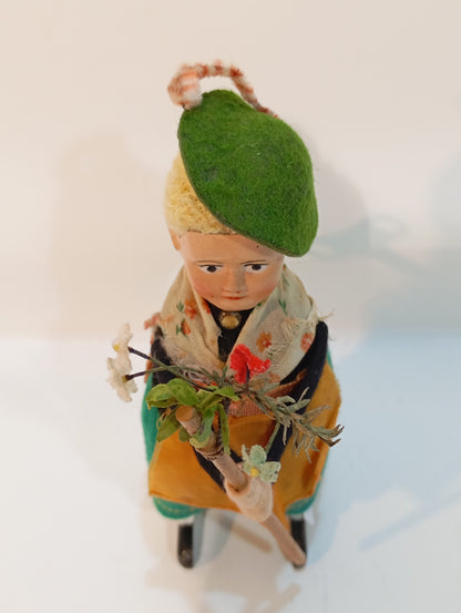 Schuco Traditional Costume Woman with Cane (73460)