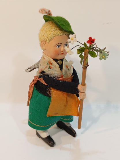 Schuco Traditional Costume Woman with Cane (73460)
