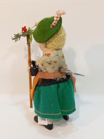 Schuco Traditional Costume Woman with Cane (73460)
