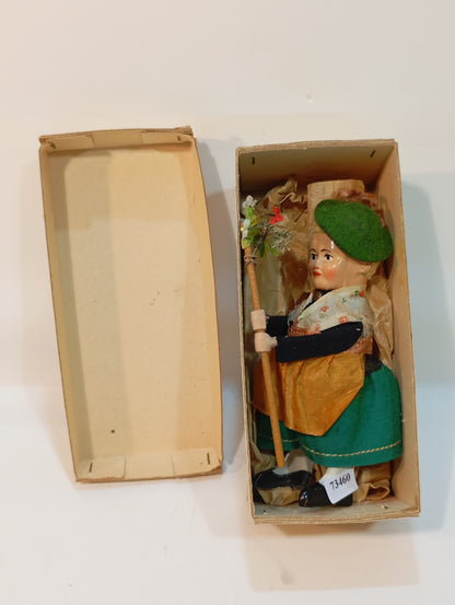 Schuco Traditional Costume Woman with Cane (73460)