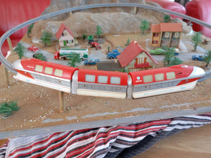 Schuco Exhibition Ensemble Diorama Piccolo &amp; Monorail Railway (73445)
