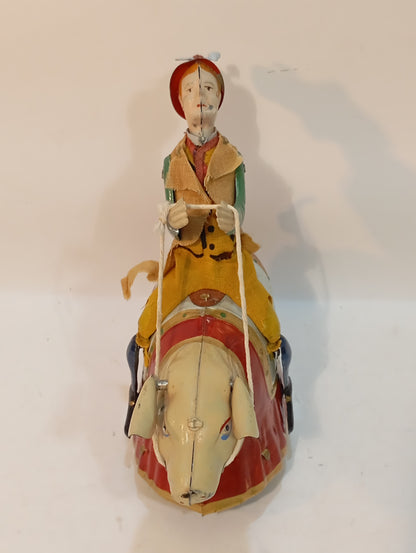 Lehmann No. 500 dancing pig in original box (73573)