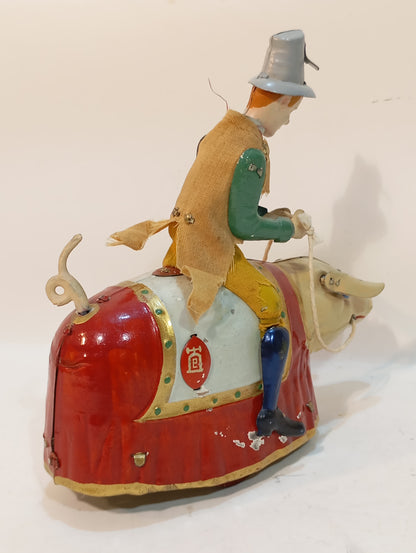 Lehmann No. 500 dancing pig in original box (73573)