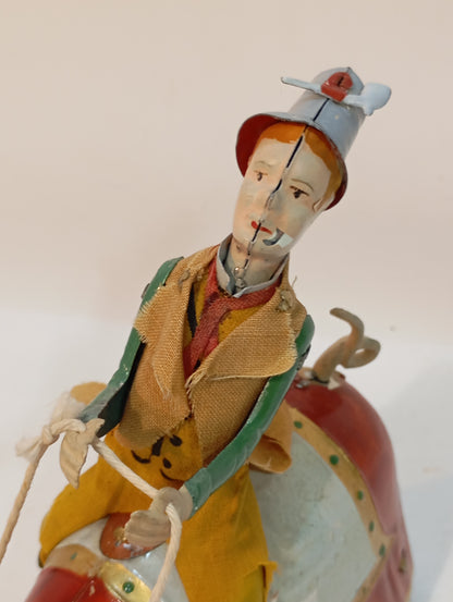 Lehmann No. 500 dancing pig in original box (73573)