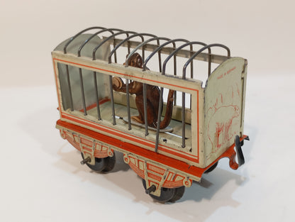 Zwei Issmayer Spur 0 Zirkus Tiertransport Wagen (73627)