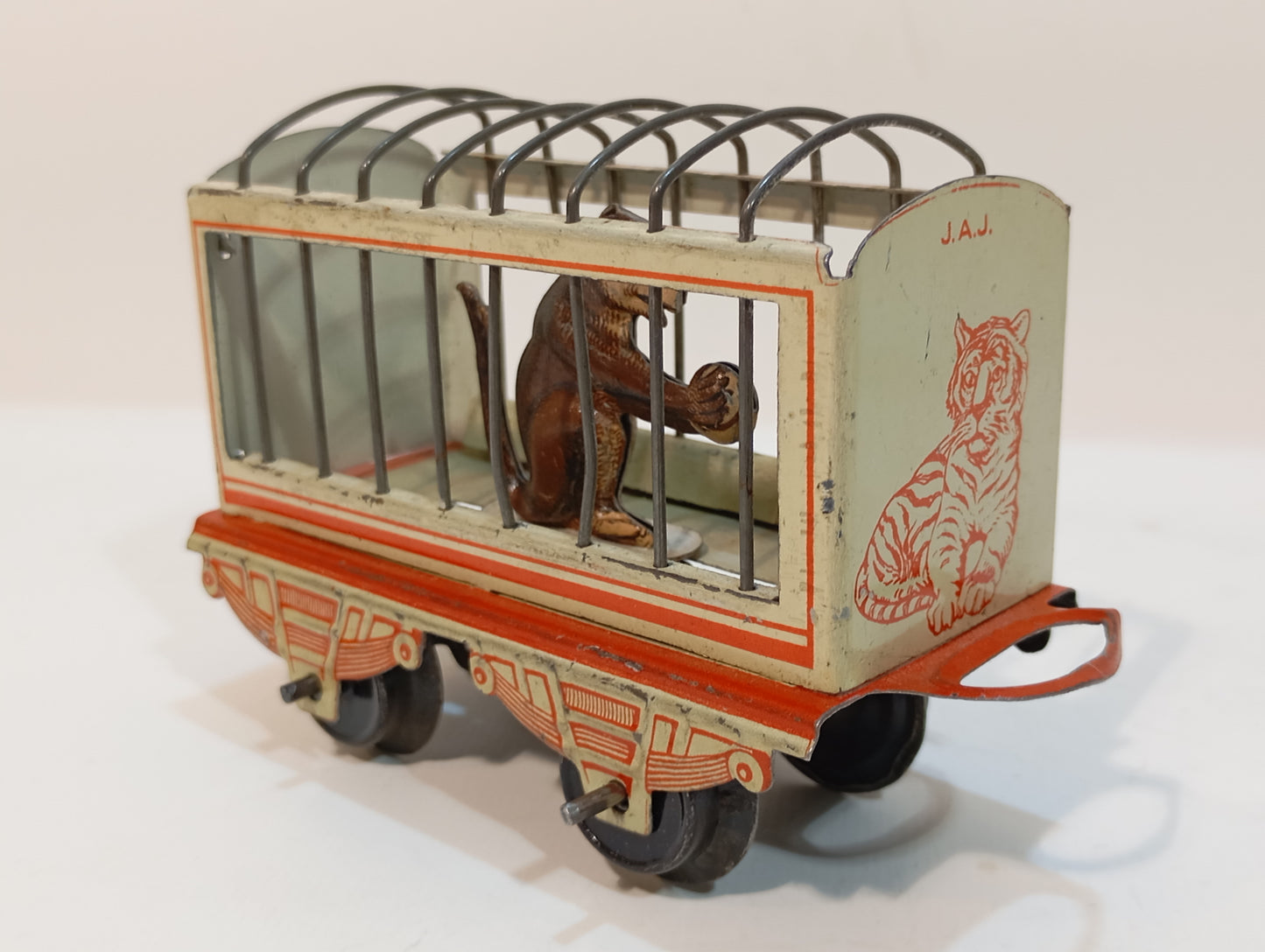 Zwei Issmayer Spur 0 Zirkus Tiertransport Wagen (73627)