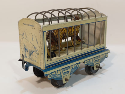 Zwei Issmayer Spur 0 Zirkus Tiertransport Wagen (73627)