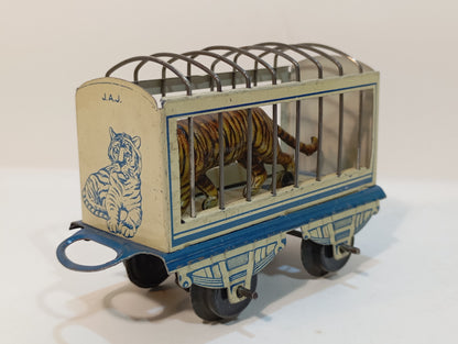 Zwei Issmayer Spur 0 Zirkus Tiertransport Wagen (73627)