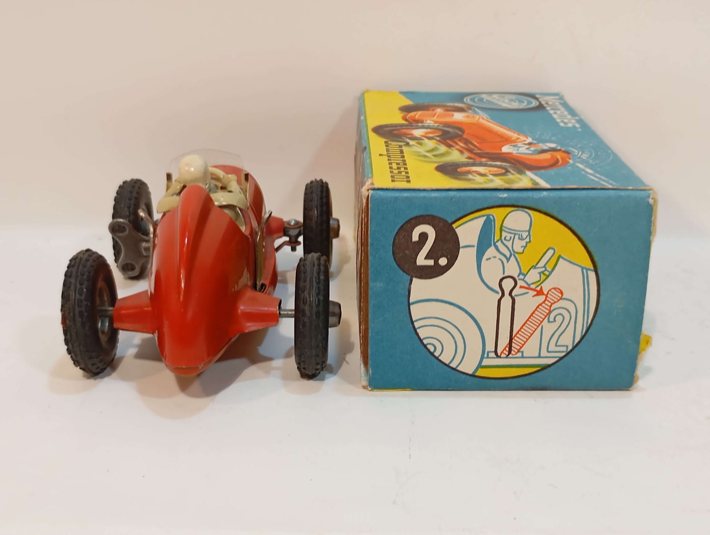 Gescha Mercedes Kompressor Wagen im Originalkarton (73697)