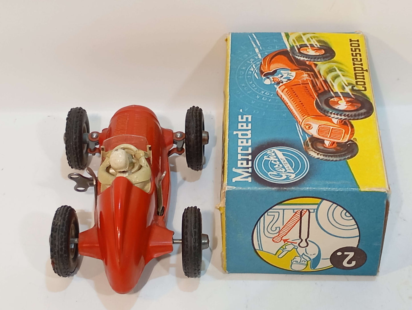 Gescha Mercedes Kompressor Wagen im Originalkarton (73697)