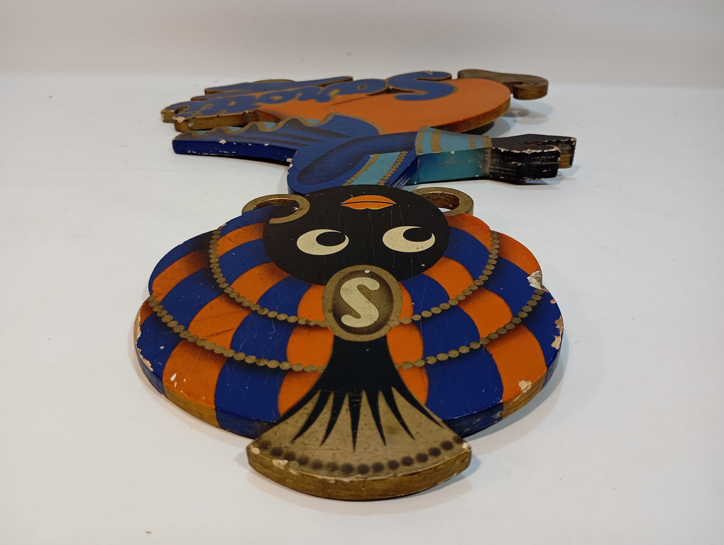 Sarotti AG Berlin Tempelhof Holz Werbeträgerfigur (73723)